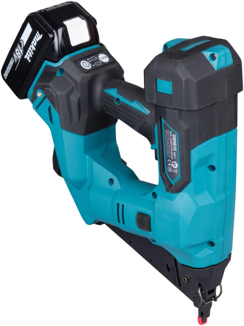 Makita DBN610ZJ 18V Li-ion LXT Brushless Finishing Nailer Supplied in a Makpac Case, Batteries and Charger Not Included